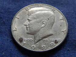 USA Kennedy Half Dollar 1988 P