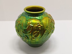 Zsolnay eozin váza – Sinkó András, Art Deco