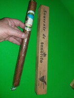 Retro ÓRIÁS MÉRETŰ 31 CENTIMÉTER - KANÁRI SZIGETEK -FADOBOZOS SZIVAR - HIBÁTLAN ÁLLAPOTBAN