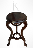 Restored Antique Wooden Pedestal