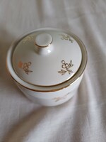 Régi porcelán cukortartó