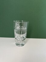 Ritka Fütyülős pálinkás pohár - régebbi - retro