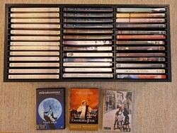 Klasszikus zenei DVD 39 db, HAMA dvd tárolóval