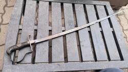 1. VH-s porosz tiszti kard savmaratott pengével