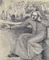 Gajdátsy Xaver Ferenc (Bécs, 1884 – 1959) LISZT FERENC A RÁKÓCZI INDULÓ KOMPONÁLÁSA KÖZBEN