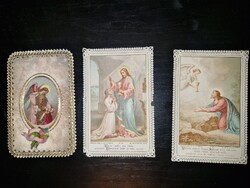 1890 körül, három szentkép