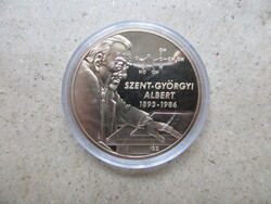Golden Hungarian Heroes commemorative medal - Szent-Györgyi Albert (26) read the description!!