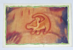 Oroszlánkirály (Lion King) rajzfilm eredeti PANINI 1994 beragasztós matrica (152)