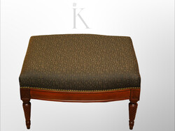 Antik stílusú ottomán, ülőke, zsámoly, puff fotel elő