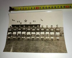 18X12.5Cm 1962?? Austria team football football press photo basch football