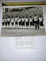 20x15 Fifa World cup 82 Great Britain team Publikálatlan sajtófotó ASL Hírügynökseg futball