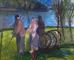 Csizmadia Zoltán (1933) VÍZPARTON VARSÁVAL