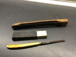 Antik borotva és borotvafenő hagyatékból