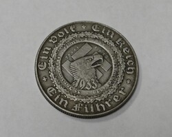 Német náci SS birodalmi emlék érem