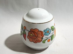 Eredeti Kalocsai porcelán só vagy bors szóró 7 cm