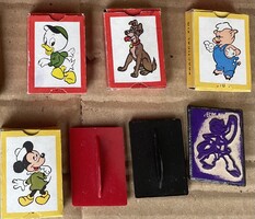 70 es évek Walt Disney bélyegző készlet játék