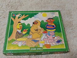 Szezám utca retró kirakó