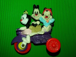 Vintage 1995-ös McDonald's Happy Meal ANIMANIACS figura, háromkerekű gurulós játék 8X8cm