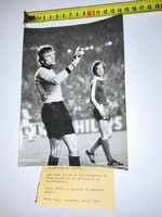 15x20cm Beckenbauer Maier 1976 BAYERN MUNCHEN Publikálatlan sajtófotó ASL Hírügynökseg futball
