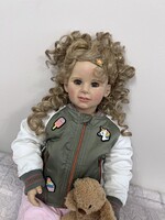 Ping Lau 2005 művészbaba 90 cm