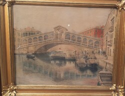 Koszkol Jenő : Velencei Látkép