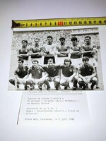 17.5x12.5cm Fifa World Cup 1986 ITALY Team Publikálatlan sajtófotó ASL Hírügynökseg futball