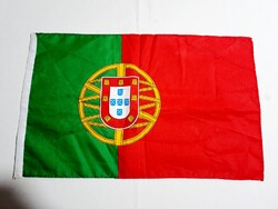 Portugál selyem zászló 47 x 29 cm