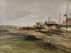 Csánky Dénes (1885-1972) Estremita di vilaggio