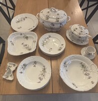 RITKA! Antik Baruch étkészlet – Temesvár, 19. századi