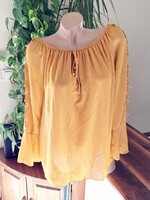 Okkersárga blúz (42)