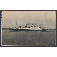 Olaszország,S.S. Conte Grande óceánjáró - Lloyd Sabaudo Linie 1928