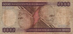 5000 cruzeiro cruzeiros 1984 Brazilia 2.
