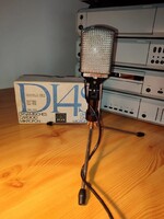 Hornyphon átnevezés AKG D14 D14S VINTAGE AUSTRIA mikrofon 3 pin DIN