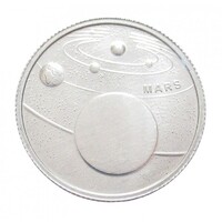 Törökország,1 kurus 2022 - Mars aUNC+ aluminium