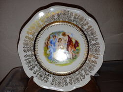 Mitológiai jelenetes cseh Epiag porcelán KÍNÁLÓ TÁNYÉR -  Art&Decoration
