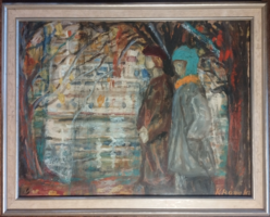 Kliené Róna Klára Fehér Hajó, képregény szerű kompozíció