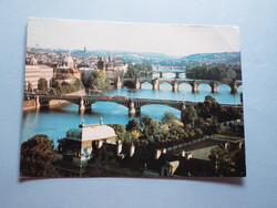Képeslap (8) - Csehszlovákia (Csehország) - Prága - Látkép 1980-as évek