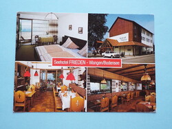 Képeslap (8) - Németország - Wangen - Seehotel Frieden mozaik 2000-es évek
