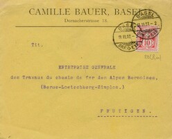 Svájc - bélyegek - belföldi levelek