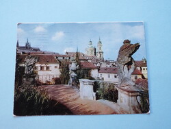 Képeslap (8) - Csehszlovákia (Csehország) - Prága - Vrtba-kert 1960-as évek