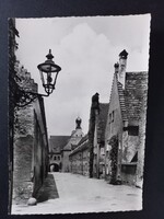 Régi képeslap - Augsburg - Fuggerei