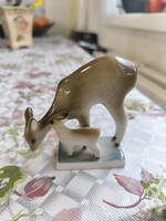 Zsolnay porcelán ART DECO őz gidájával eladó!
