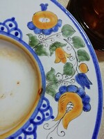 Habán jellegű tányér 99. A képeken látható állapotban van