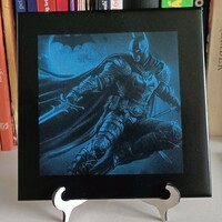 Batman gravírozott csempe dekorkép 15x15 cm
