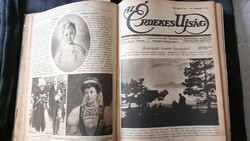 1916 ÉRDEKES ÚJSÁG SZÁMAI BEKÖTVE I. 740 OLD. I. VH. HORTHY AUGUSZTA FŐHERCEGNŐ GR. APPÓNYI NÉ MATYÓ