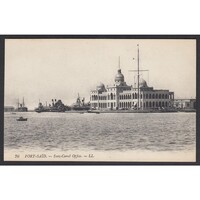 Egyiptom,Egyiptom - Port-Szaíd - Szuezi-csatorna Társaság irodaépülete 1912
