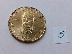 2003 Deák 20 Ft rolniból UNC verdefényes /5