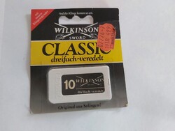 Wilkinson Sword Classic borotvapenge – 10 db-os csomag - retro termék
