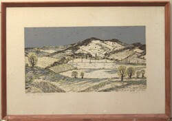 (K) Csavlek András (1942-) : Tél a Bakonyban