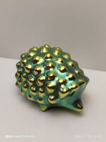 Zsolnay eozinmázas porcelán süni